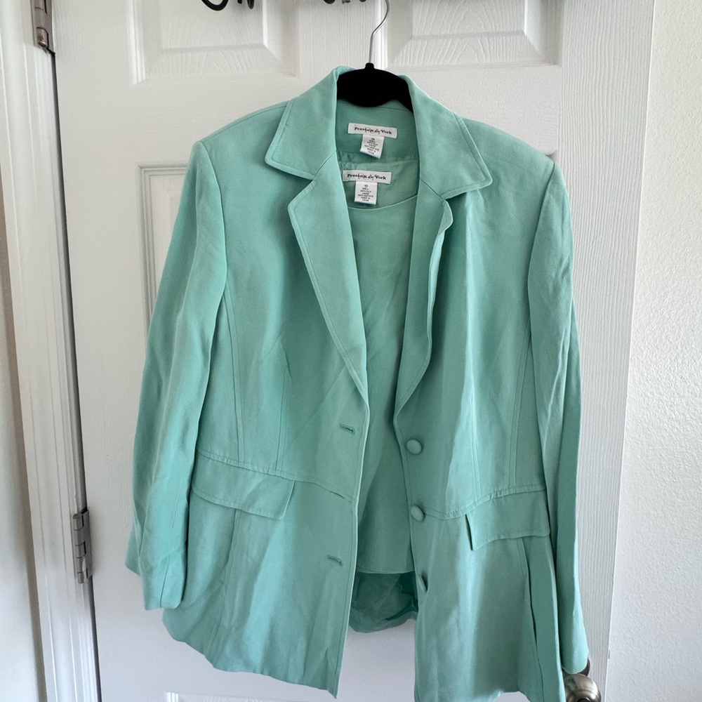 100% Silk Blazer with Inner Camisole